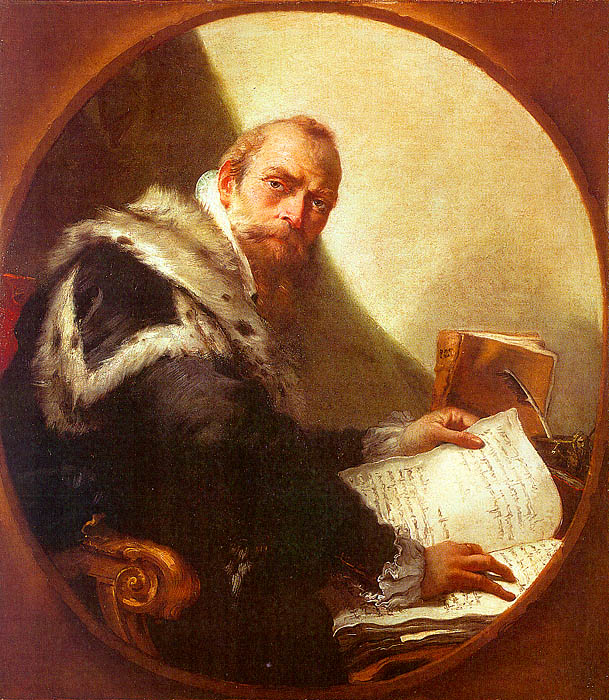 Giovanni Battista Tiepolo Portrait of Antonio Riccobono